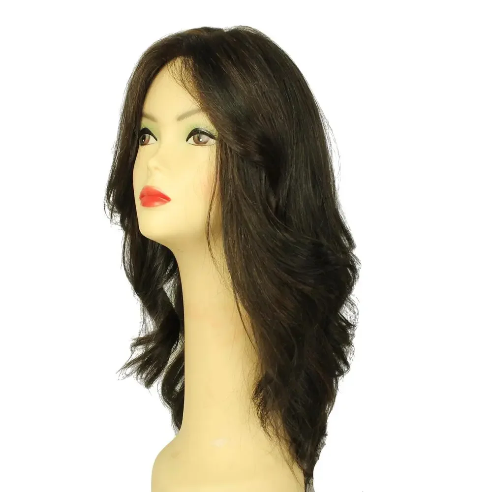 Freeda Wigs Katrina EXTRA LONG Deep Dark Brown With Red Highlights MULTI-DIRECT
